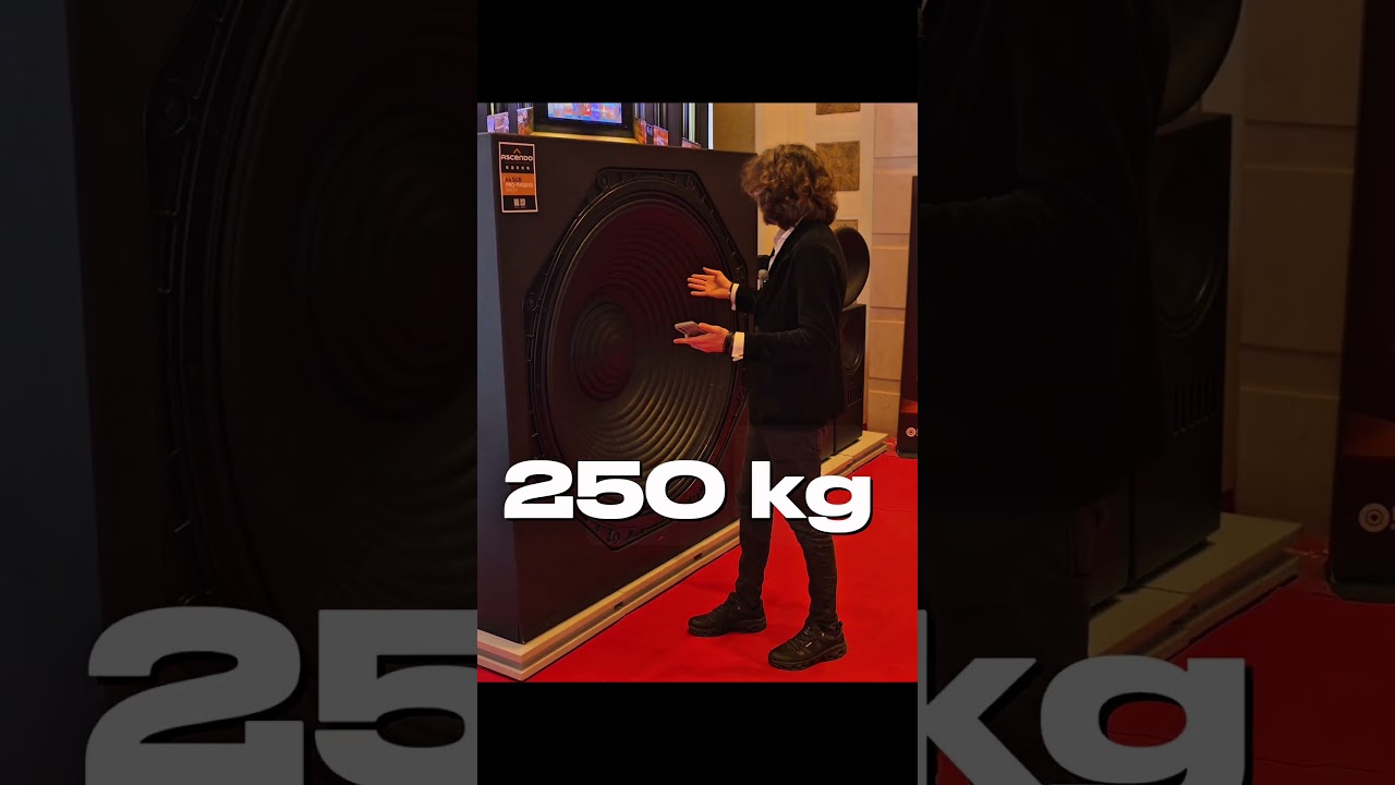 Самый мощный сабвуфер в мире - легендарный сабвуфер Ascendo!