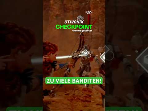 #HorizonZeroDawn = GENIALE Maschinenkämpfe, aber ZU VIELE Banditen! 🥲 #Gaming #PS5 #ActionAdventure