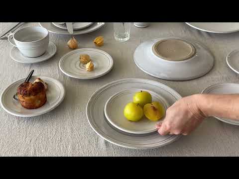 Elevate Your Dining Experience with White Ceramic Dinnerware: Discover Rustic Handmade Pottery!