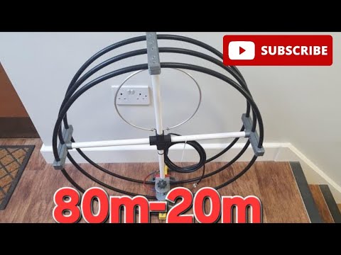 This is what you call a Mag Loop 80m - 20m 2E0ERO loop.