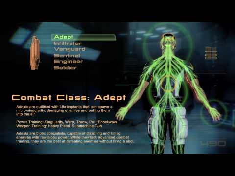 Mass Effect 2 : Combat Class : Adept