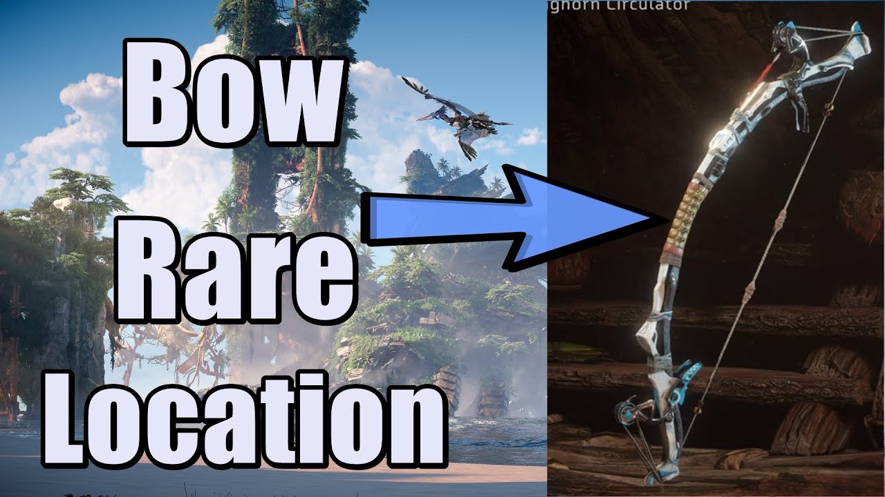Horizon Forbidden West Bow Rare Location Upgrade and Mob COils Hiijo