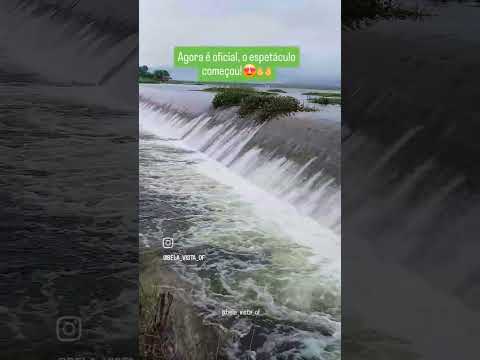 Cansanção Bahia e Itiúba muito feliz Deus e suas perfeições lindas açude da camandaroba transbordand