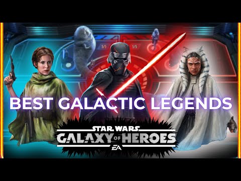 All 10 Galactic Legends Ranked for GAC in SWGOH