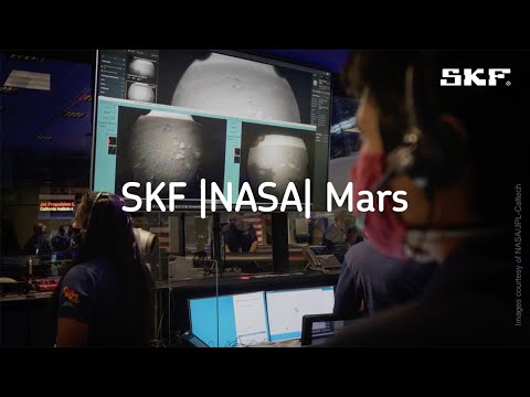 SKF Bearings help NASA's Perseverance Rover collect rock & regolith samples on the surface of Mars