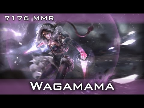 Wagamama Templar Assassin 7176 MMR | Dota 2 Gameplay