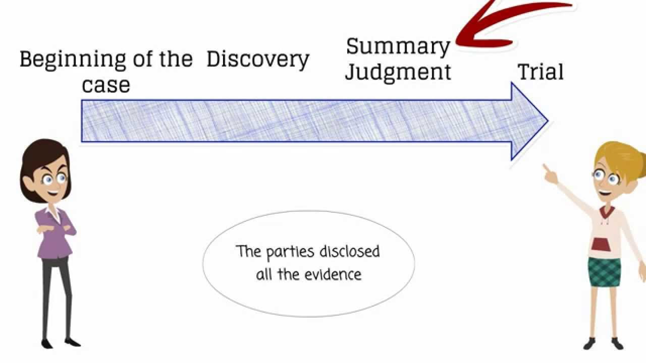 What is summary judgment?