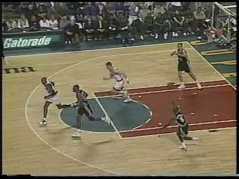 1998.04.17 San Antonio Spurs @ Seattle Supersonics - 30sec Sample - nbaondvd@gmail.com