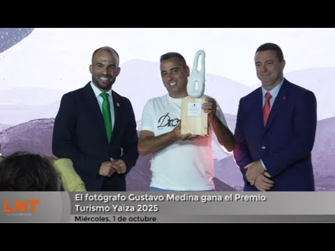El fotógrafo Gustavo Medina gana el Premio Turismo Yaiza 2025