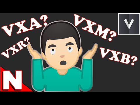 All different file types in VoxEdit