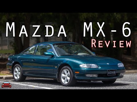 1993 Mazda MX-6 LS Review - A Sporty Coupe From The 90's With Only 18,000 MILES!