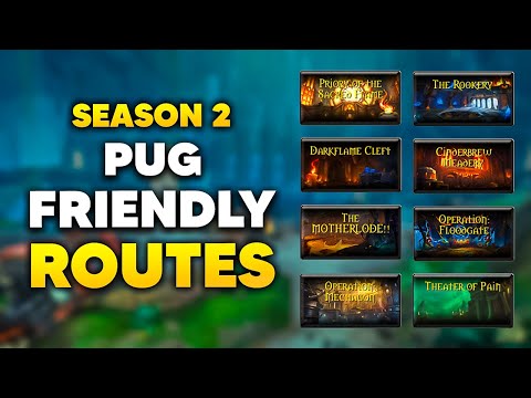 Simple PUG FRIENDLY M+ Routes for ALL S2 Dungeons | The War Within Season 2 KSM Guide