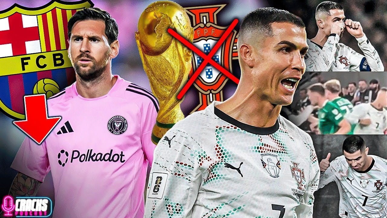 ¡CR7 se volvió loco! | ¿Messi tiene nivel para el Barça? | "Portugal no ganará el Mundial"
