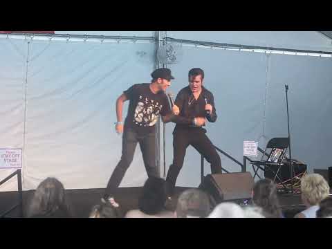 Taylor Rodriguez & Jacob Roman perform 'Polk Salad Annie' Elvis Week 2017