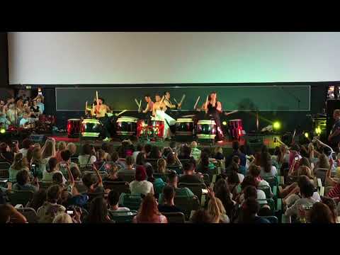 Japanese Drummers Show at J-Fest Moscow 2018