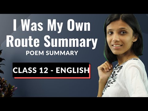 I Was My Own Route Summary in Nepali || Class 12 English Poem || By Julia de Burgos || NEB – Gurubaa