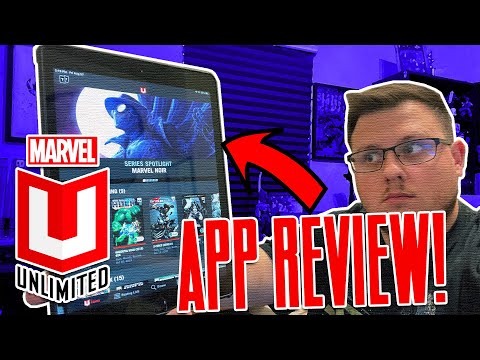 MARVEL UNLIMITED APP REVIEW!