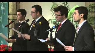 Away in a manger Men's quartet