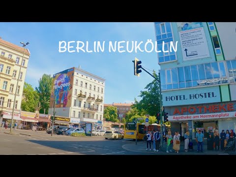 BERLIN NEUKÖLLN Arabic Quarter Walking Tour 4K