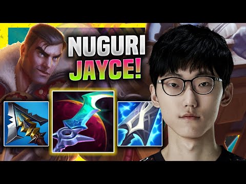 NUGURI DESTROYING WITH JAYCE! - FPX Nuguri Plays Jayce Top vs Camille! | Season 11