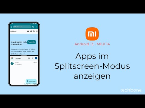 Apps im Splitscreen-Modus anzeigen - Xiaomi [Android 13 - MIUI 14]