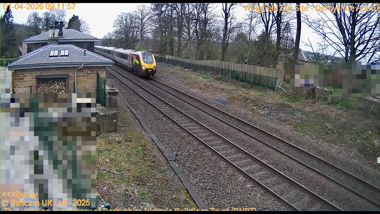 Live webcam view of Trenes en la Estación de Wingfield