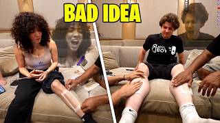 Cinna & Rosii Get Waxed... Instant Regret