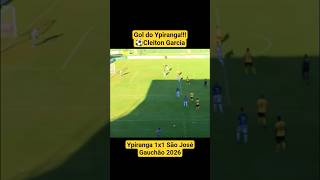Gol de Cleiton!!! Ypiranga 1x1 São José #gauchão #futebol #ypiranga