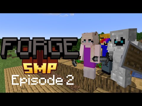 Giant Farm Build! EPIC Forge Smp Episode 2