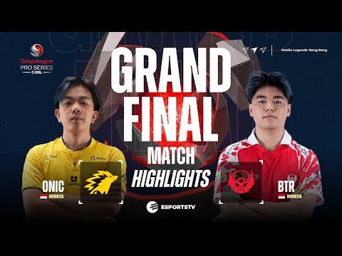 Onic vs Bigetron Alpha HIGHLIGHTS GRAND FINAL ESL SPS S3 | ONIC vs BTR