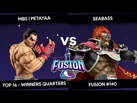 Fusion #140 - Petayaa (Kazuya) vs SeaBass (Ganon) - Top 16 - Winners Quarters