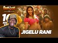Rangasthalam Video Songs Jigelu Rani Full Video Song Ram Charan Pooja Hegde REACTION