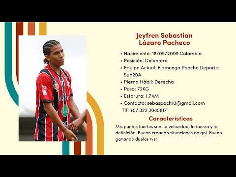 Curriculum Deportivo (CVD) Sebastian Pacheco