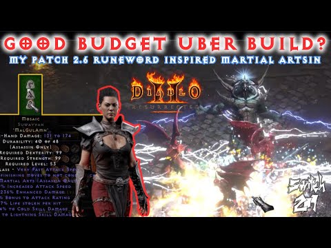 Can My Budget Patch 2.6 Runewords Phoenix Strike Build Do Well Vs. Ubers? - Diablo 2 Resurrected