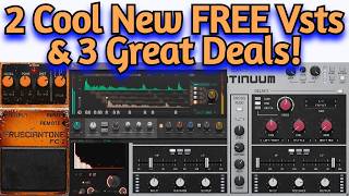 2 New FREE VSTs & 3 Deals - United Plugins, SSL, DbDone, Msd (Continuum, X-Echo, Feuer, FC-2 Turbo)