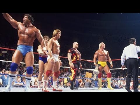 Team Hulk Hogan vs. Team Andre The Giant -  Survivor Series - 11/26/1987 - WWF