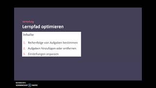 itslearning Tutorial: Der Lernpfad (vertiefendes Video)