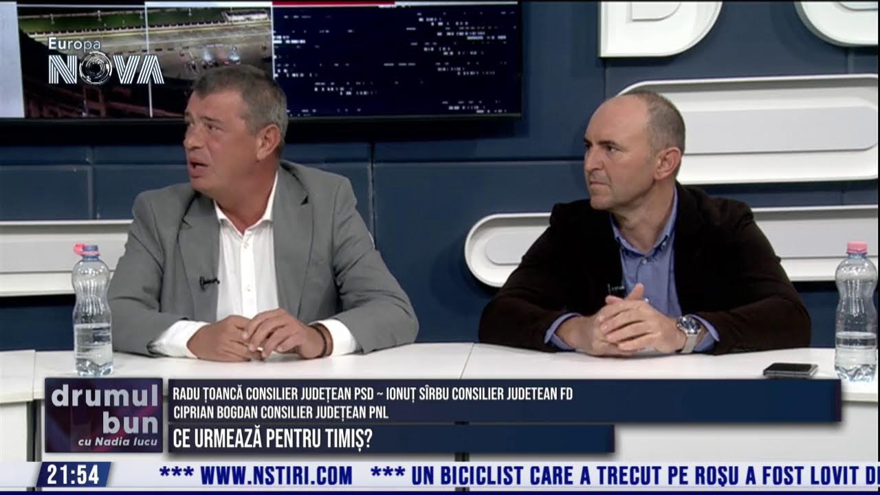 VIDEO (integral) emisiune Drumul Bun cu NADIA IUCU. Invitati: Radu Țoancă consilier județean PSD Ionuț Sîrbu consilier judetean FD, Ciprian Bogdan consilier județean PNL, iar prin telefon va fi Alin Nica consilier judetean FD .