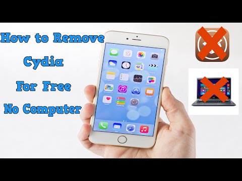 How to Remove Cydia for Free No Computer