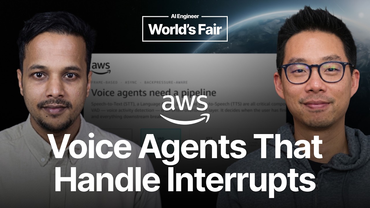 AWS Experts Detail Turn-Taking in Voice Agents - AI Engineer