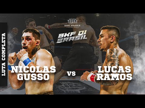 Nicolas Gusso vs Lucas Ramos - BKFBRASIL 01 (Boxe sem Luvas)