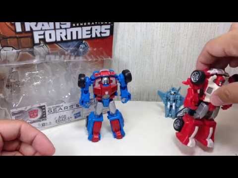Gears and Eclipse Transformers Generations Legends 2 pack Review