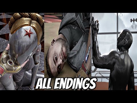 ATOMIC HEART - ALL ENDINGS (Good, Bad Ending, Sergey & Robot Twins Ending) 4K 60 FPS 2023