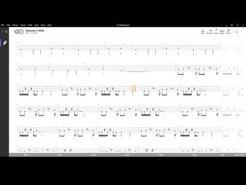 Nobody's Wife ( Anouk ) ,Tablatura e base Senza Basso - Backing bass track - NO BASS