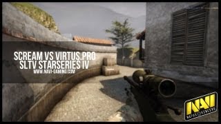 ScreaM vs Virtus.pro -4 m4a1 & awp de_mirage_csgo @ SLTV StarSeries IV