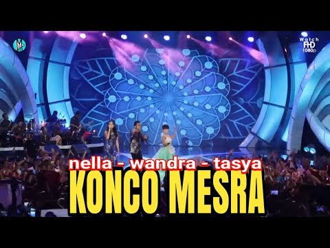 Nella Kharisma, Wandra Dan Tasya Rosmala - Konco Mesra | Dangdut (Official Music Video)