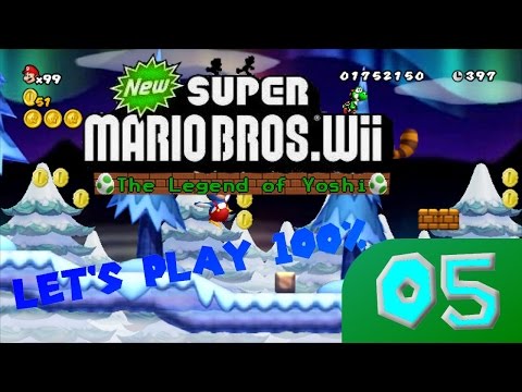 The Legend Of Yoshi - part 05 (100%) [NSMBW custom] - HAVE AN ICE DAY !