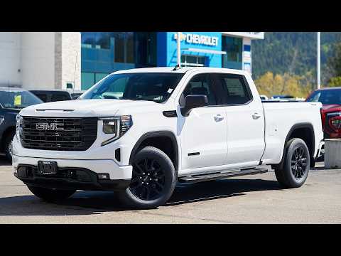 2026 GMC Sierra 1500 Crew Cab Standard Box 4-Wheel Drive Elevation in White for sale at Salmon Arm Chevrolet Buick GMC in Salmon Arm, BC