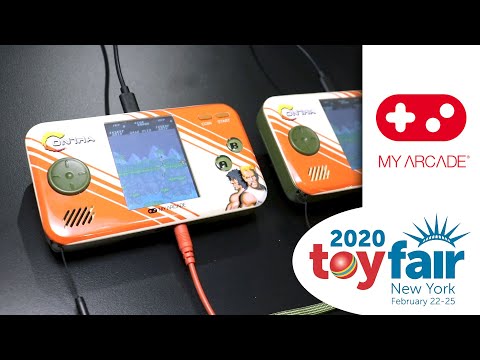 My Arcade's 2 Player Contra, Street Fighter & Other Products (Toy Fair 2020)