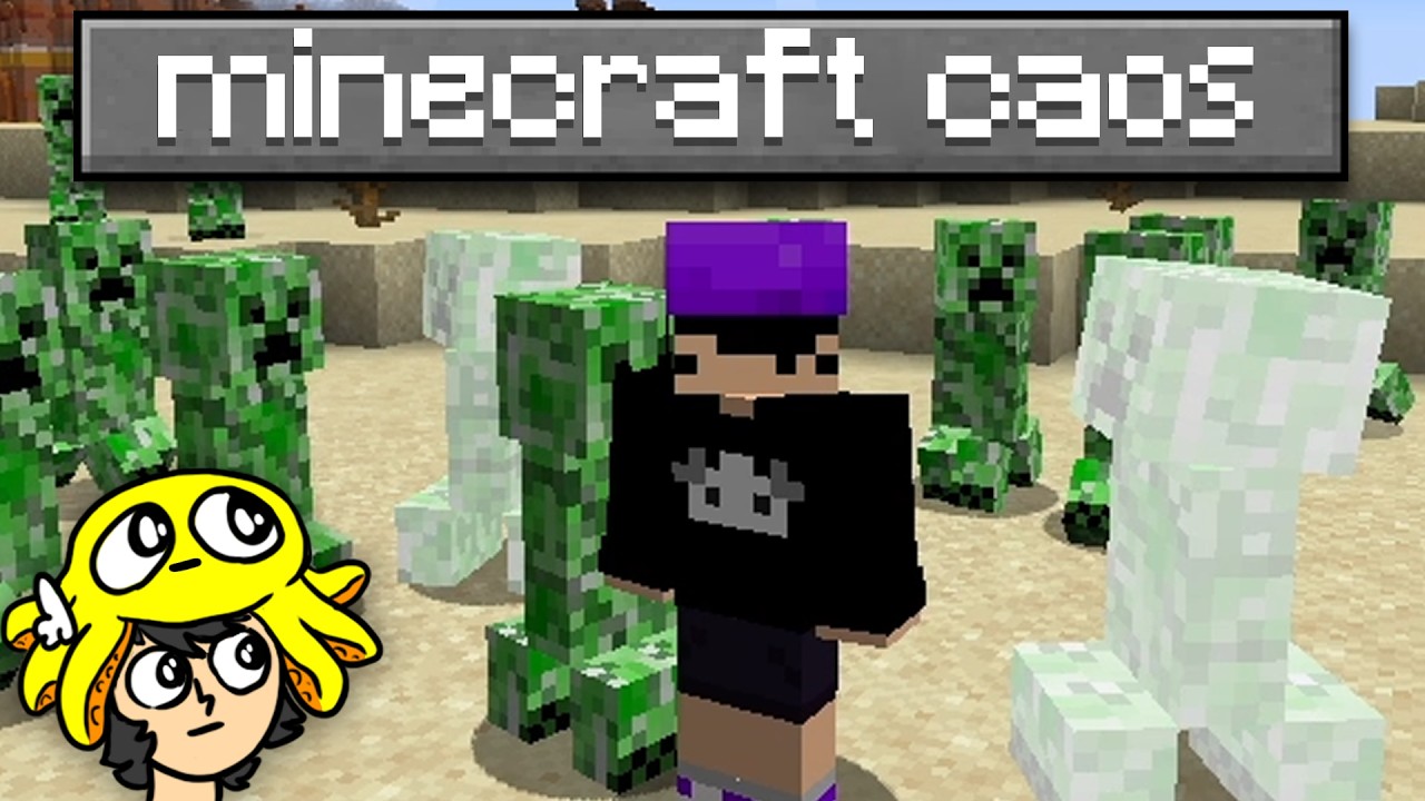 o mod do CAOS no minecraft deixa tudo impossível